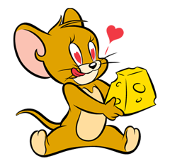 Tom och Jerry klistermärke 7