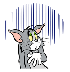 Tom och Jerry klistermärke 10