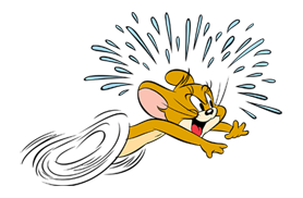Tom och Jerry klistermärke 21