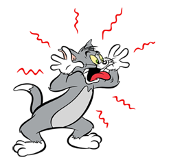 Tom och Jerry klistermärke 26
