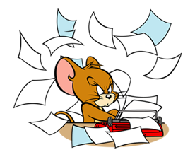 Tom och Jerry klistermärke 33