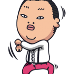 Psy Gangnam stil klistremerker 1
