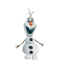 Olaf Disneya Mrożone Naklejki 2