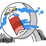 Moon Mad Angry Stickers 2