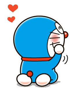 Doraemon klistremerker 24