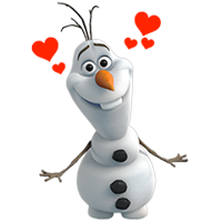 Olaf Disney’s Frozen Stickers 3