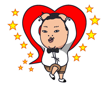Psy Adesivi Gangnam Style 30