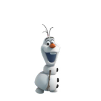 Olaf Disney’s Frozen Stickers 4