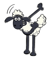 Shaun The Sheep Sticker 4