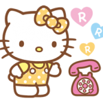 Ciao Kitty Sticker Happy Days 4