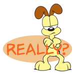 Garfield Klistermärken 1