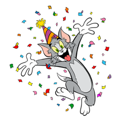 Tom et Jerry Autocollant 5