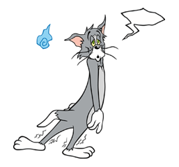 Tom és Jerry matrica 11