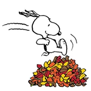Harvest Sticker di Snoopy 8