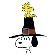 Snoopy Harvest Sticker 17