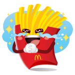 McDonalds klistermärke 4