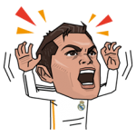 Real Madrid FC klistermärke 4
