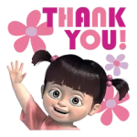 Monsters Inc αυτοκόλλητο 12