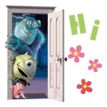 Monsters Inc αυτοκόλλητο 13