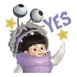 Monsters Inc αυτοκόλλητο 14