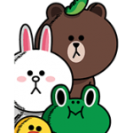 LINE Characters: Screen Hogs Stickers 1