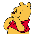 Pooh & Friends - Pelekat comel & Cuddly 1
