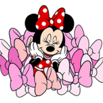 Minnie Mouse Çıkartma 1