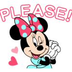 Minnie mouse: Happy Days Stiker 1