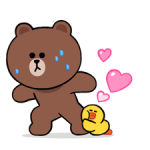 LINE Characters: Cute and Soft Stickers 1