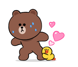 LINE Characters: Cute and Soft Stickers 1