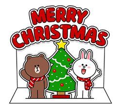 Brown Cony Greeting 1