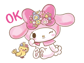 My Melody: Too Cute for You! Stickers 10