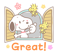 Lovely Snoopy matricák 10