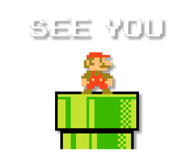 frații Super Mario. 8-bit Abțibilduri 10