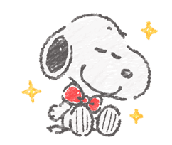 Cute Abțibilduri Pastel Snoopy 10