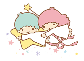 Little Twin Stars Sparkling Stickers 14