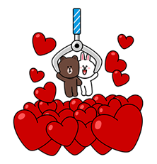 Brown & Cony's Big Love Stickers 10