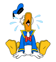 Donald Duck Stiker 10