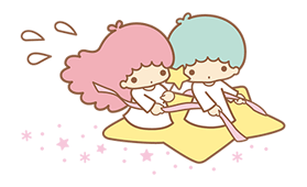 Little Twin Stars Sparkling Stickers 15