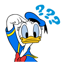 Autocollants Donald Duck 11