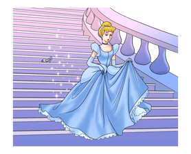 Cinderella çıkartmalar 12