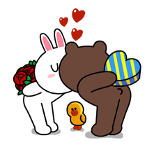 Brown & Cony's Thrilling Date Stickers 12