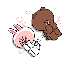 Brown & Cony's Heaps of Hearts! Stickers 13