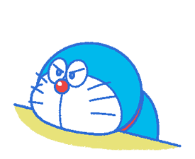 Doraemon vardag uttryck Klistermärken 13