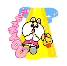 LINE Characters: Cute and Soft Summer Stickers 13