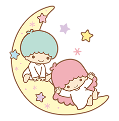 Little Twin Stars Sparkling Stickers 17