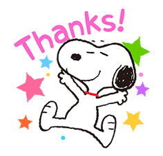SNOOPY Stickers 2