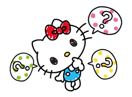 Hello Kitty 's hurtige svar! Klistermærker 14