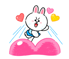 Brown & Cony in Love Stickers 14