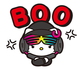 DJ Hello Kitty Stickers 14